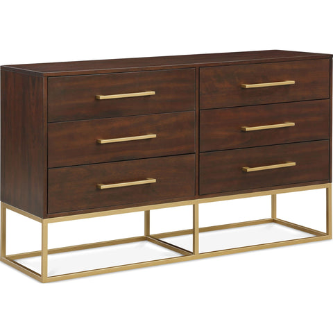 Meridian Furniture Maxine Dresser - Brown - Drawers & Dressers
