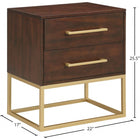 Meridian Furniture Maxine Nightstand - Nightstand