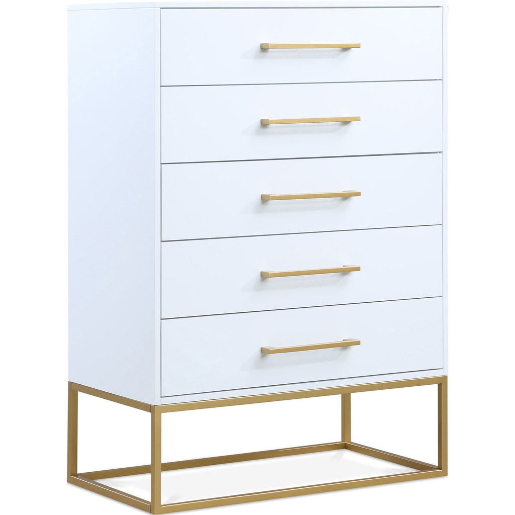 Meridian Furniture Maxine Chest - White - Chest
