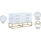 Meridian Furniture Maxine Dresser - Drawers & Dressers