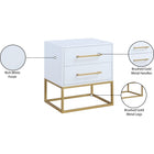 Meridian Furniture Maxine Nightstand - Nightstand