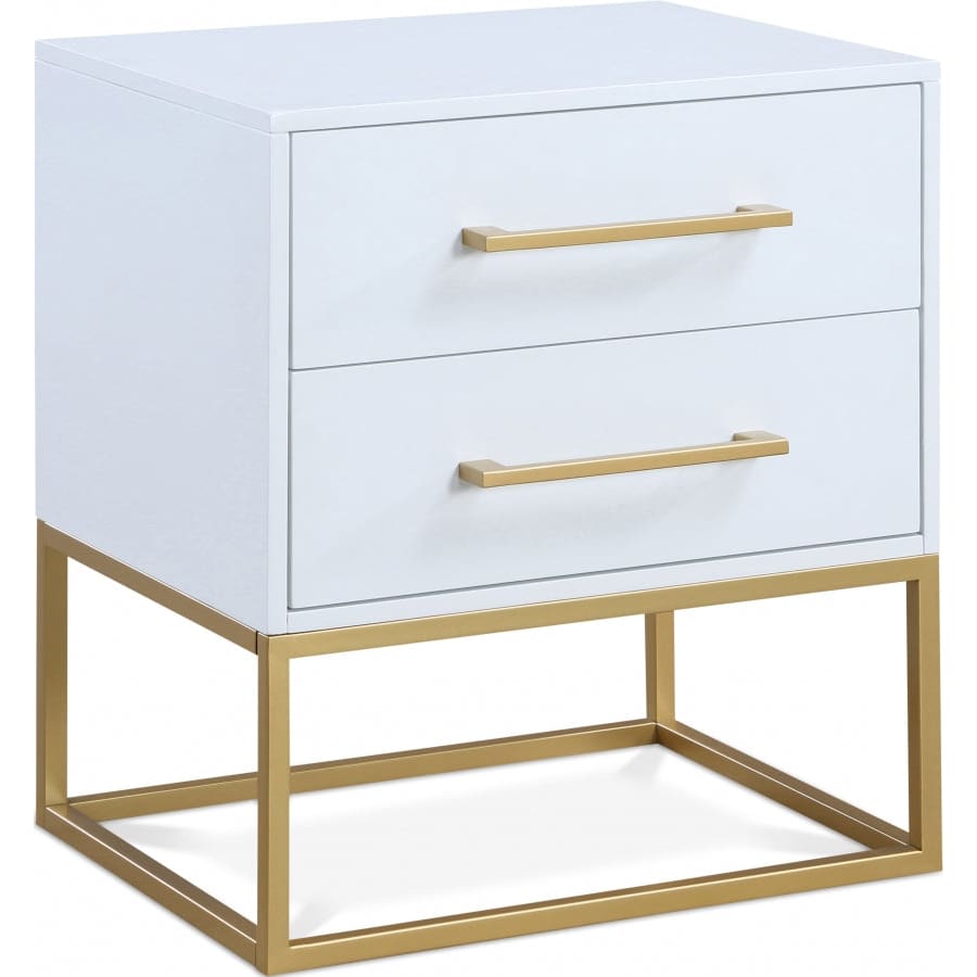 Meridian Furniture Maxine Nightstand - White - Nightstand