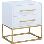 Meridian Furniture Maxine Nightstand - White - Nightstand