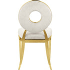 Meridian Furniture Carousel Velvet Dining Chair - Gold - Dining Chairs