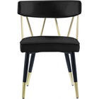 Meridian Furniture Rheingold Velvet Dining Chair - Dining Chairs