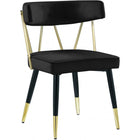 Meridian Furniture Rheingold Velvet Dining Chair - Dining Chairs