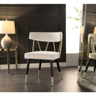 Meridian Furniture Rheingold Velvet Dining Chair - Dining Chairs