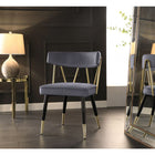 Meridian Furniture Rheingold Velvet Dining Chair - Dining Chairs