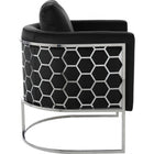 Meridian Furniture Casa Velvet Chair - Chrome - Chairs