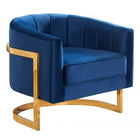 Meridian Furniture Carter Velvet Accent Chair - Chairs