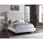 Meridian Furniture Fritz Velvet King Bed - Bedroom Beds