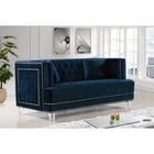 Meridian Furniture Lucas Velvet Loveseat - Loveseats