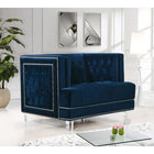Meridian Furniture Lucas Velvet Chair - Chairs