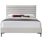 Meridian Furniture Hunter Linen Queen Bed - Bedroom Beds