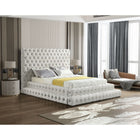 Meridian Furniture Revel Velvet Queen Bed - Bedroom Beds