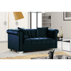 Meridian Furniture Kayla Velvet Loveseat - Loveseats