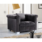 Meridian Furniture Kayla Velvet Chair - Chairs