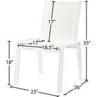 Meridian Furniture Nizuc Outdoor Patio Dining Chair 368-C - Dining Chairs