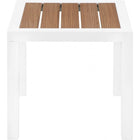 Meridian Furniture Nizuc End Table - Brown - Outdoor Furniture