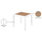 Meridian Furniture Nizuc End Table - Brown - Outdoor Furniture