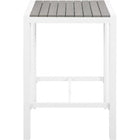 Meridian Furniture Nizuc Outdoor Patio Aluminum Bar Table 379-T - Outdoor Furniture