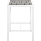 Meridian Furniture Nizuc Outdoor Patio Aluminum Bar Table 379-T - Outdoor Furniture