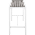 Meridian Furniture Nizuc Outdoor Patio Aluminum Bar Table 380-T - Outdoor Furniture