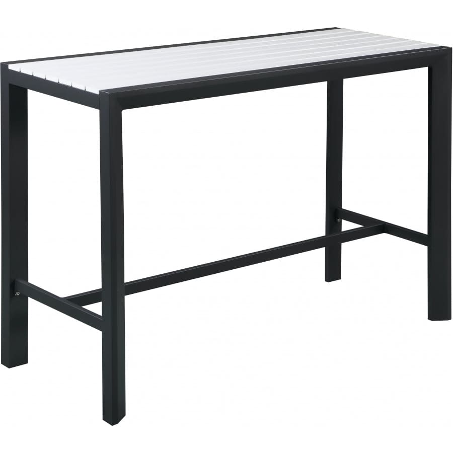 Meridian Furniture Nizuc Outdoor Patio Aluminum Bar Table 382-T - Outdoor Furniture