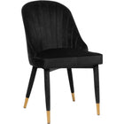 Meridian Furniture Belle Velvet Dining Chair - Dining Chairs