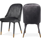 Meridian Furniture Belle Velvet Dining Chair - Dining Chairs