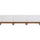 Meridian Furniture Rio Outdoor Off White Waterproof Modular Sofa S104 - Outdoor Furniture