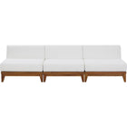 Meridian Furniture Rio Outdoor Off White Waterproof Modular Sofa S104 - Outdoor Furniture