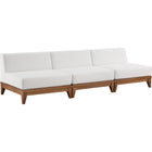 Meridian Furniture Rio Outdoor Off White Waterproof Modular Sofa S104 - Outdoor Furniture