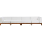 Meridian Furniture Rio Outdoor Off White Waterproof Modular Sofa S131 - Outdoor Furniture