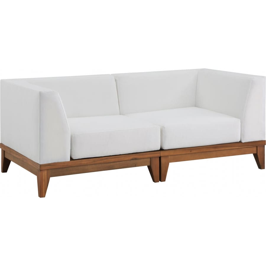 Meridian Furniture Rio Outdoor Off White Waterproof Modular Sofa S62 - Outdoor Furniture
