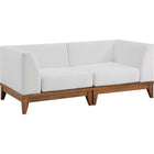 Meridian Furniture Rio Outdoor Off White Waterproof Modular Sofa S62 - Outdoor Furniture