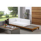 Meridian Furniture Rio Outdoor Off White Waterproof Modular Sofa S94 - Outdoor Furniture