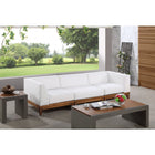 Meridian Furniture Rio Outdoor Off White Waterproof Modular Sofa S96 - Outdoor Furniture