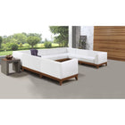 Meridian Furniture Rio Outdoor Off White Waterproof Modular Sectional 8A - Outdoor Furniture