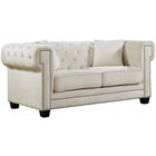 Meridian Furniture Bowery Velvet Loveseat - Loveseats