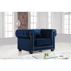 Meridian Furniture Bowery Velvet Chair - Chairs