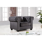 Meridian Furniture Bowery Velvet Chair - Chairs