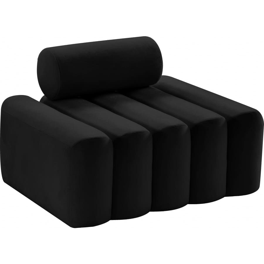 Meridian Furniture Melody Velvet Chair - Black - Chairs