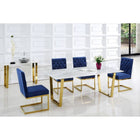 Meridian Furniture Cameron Gold Dining Table - Dining Tables