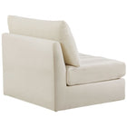 Meridian Furniture Jacob Velvet Modular Armless Chair - Chairs