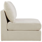 Meridian Furniture Jacob Velvet Modular Armless Chair - Chairs