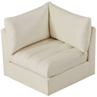 Meridian Furniture Jacob Velvet Modular Corner Chair - Chairs