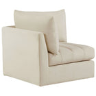 Meridian Furniture Jacob Velvet Modular Corner Chair - Chairs