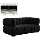 Meridian Furniture Gwen Velvet Loveseat - Loveseats