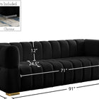 Meridian Furniture Gwen Velvet Sofa - Sofas